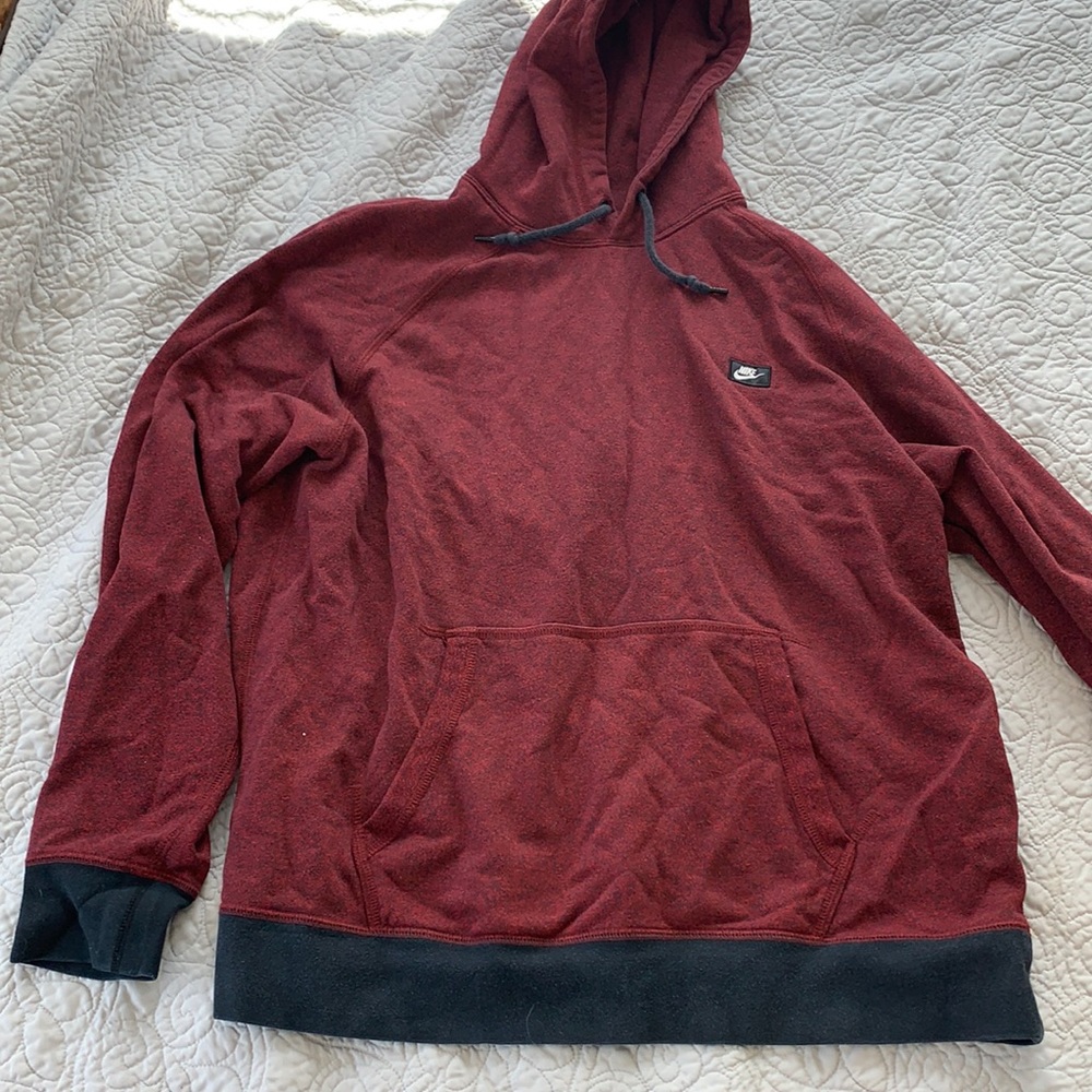 Red bike sweatshirt
